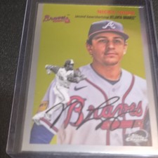 Topps Chrome Platinum Anniversary Nicky Lopez Braves Base Set #141