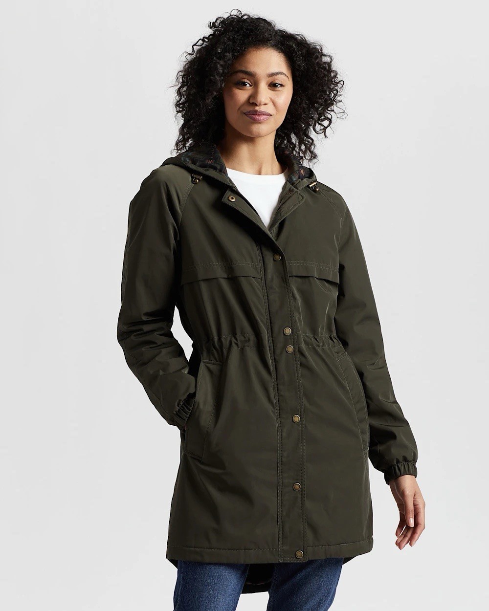 Pendleton Hooded Techrain Anorak Jacket Small Pet… - image 1