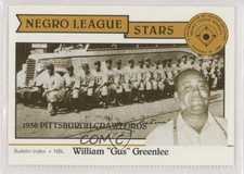 1988 Pittsburgh Pirates Negro League Stars Team Issue Gus Greenlee #5