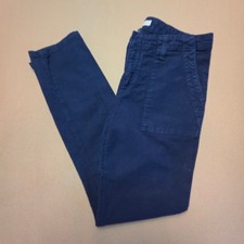 Joie Painter Pants Navy Blue Sz 27 Utility Straight-Leg Chino Made In USA