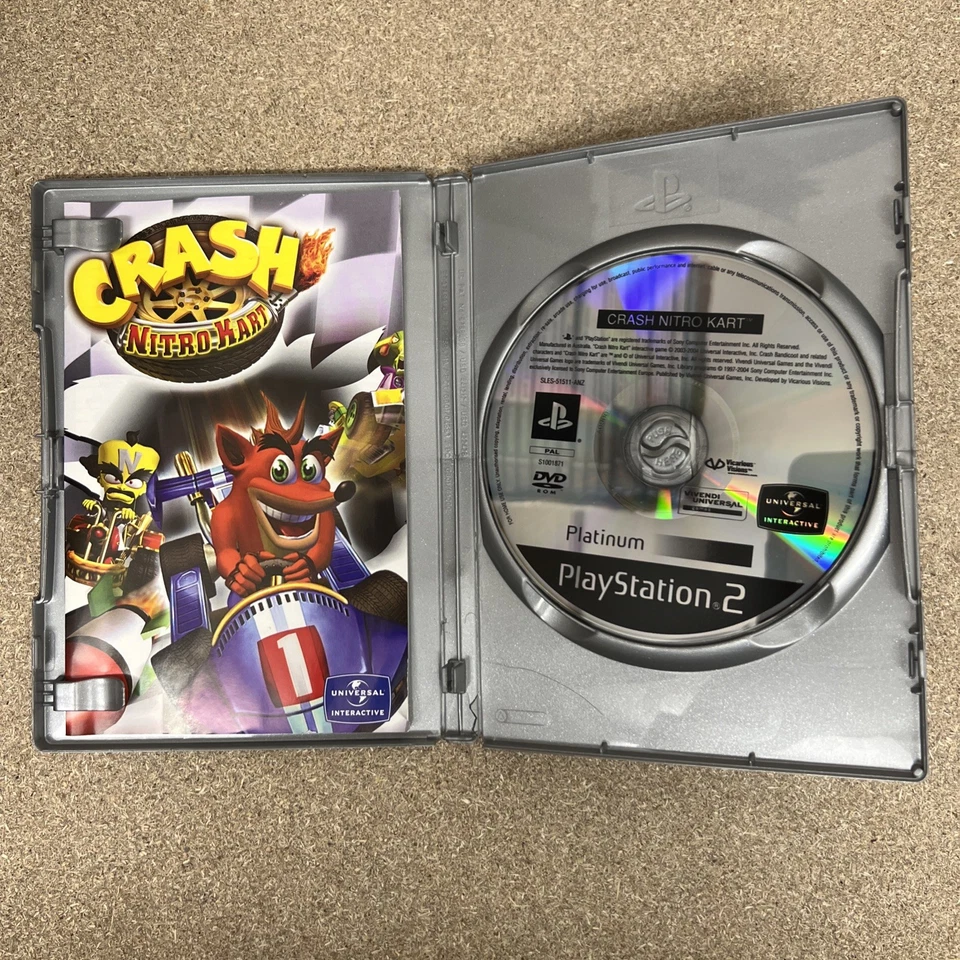 Crash Nitro Kart (PlayStation 2 Platinum) [Complete & Tested] AU Version - Image 2 of 4