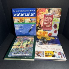 Watercolor Painting Hardcover Book Bundle Book 108 