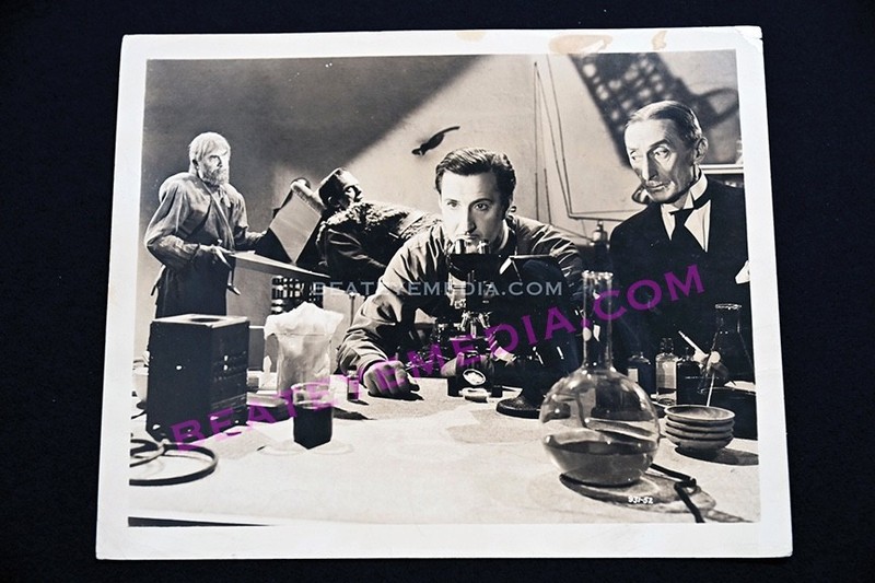  BORIS KARLOFF-PHOTO-MOVIE POSTER-film-HORROR-MONSTER-FRANKENSTEIN-lugosi-SCI FI