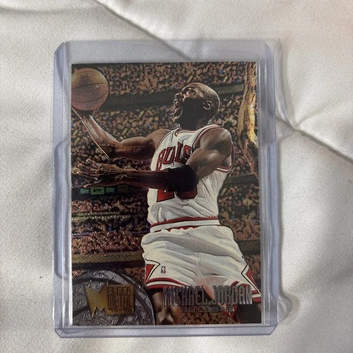 1995-96 Fleer Metal Michael Jordan #13 Chicago Bulls Basketball Card