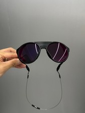 Oakley CLIFDEN OO9440 Matte Black Round Ruby Lens Sunglass New