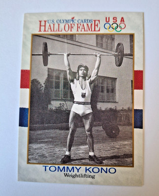 Impel US Olympic Hall Of Fame - Tommy Kono #48 - Trading Card - Olympia