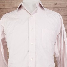 Brooks Brothers Madison Non-Iron Supima Dress Shirt Mens 16.5 35 Stains -I1