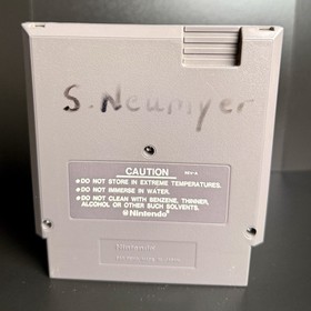 Tag Team Wrestling Nintendo NES Authentic Cartridge Only Cleaned Tested