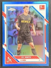 Eric Martel 2025-26 Topps Chrome Bundesliga Blue Refractor Base /150 #54