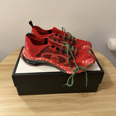 Gucci Run Men's Low Top Lace-Up Sneakers