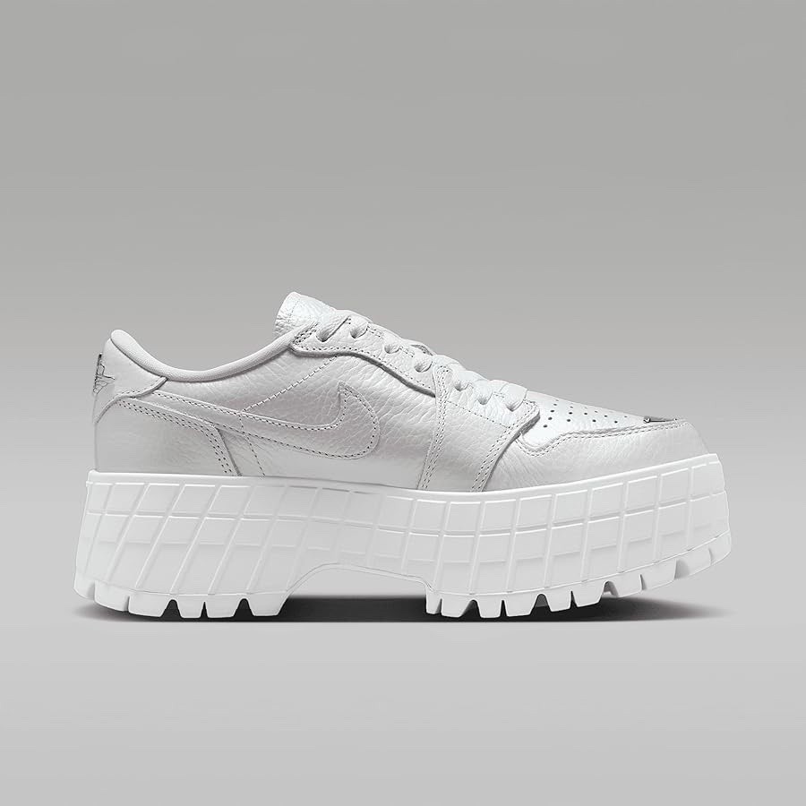 Nike Women’s Air Jordan 1 Brooklyn Low Triple White Size 8 – Excellent Condition