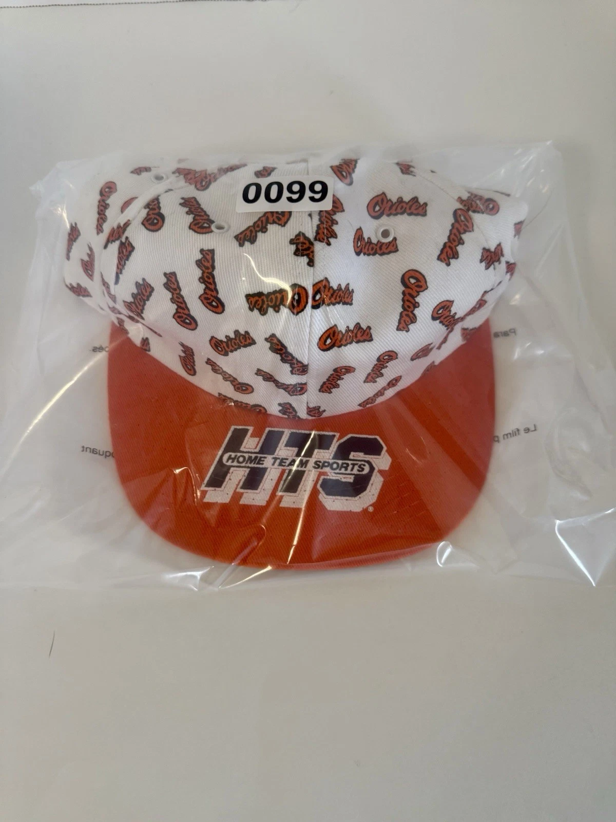 Vintage HTS Home Team Sports Baltimore Orioles Snap Back AOP Baseball Hat (0099)