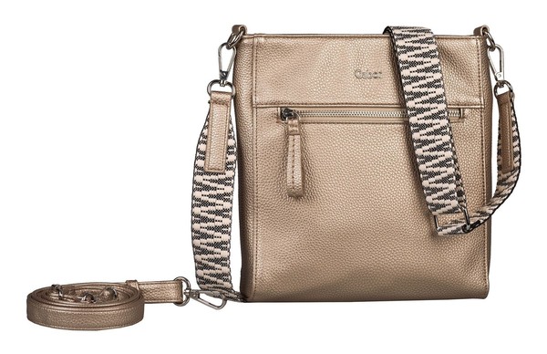 Gabor Silena Cross Bag S UmhäNgetasche Tasche Metallic Rose RoséGoldfarben Neu-image