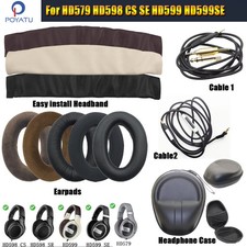 Easy-Install Headband & Ear Pad Cushions for Sennheiser HD579/598/599/SE