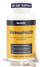 Macuhealth Vitreous Health Vision Care Evidence-Based Eye Supplement-90 Capsules