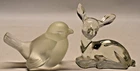 FENTON Glass Deer & Bird Figurines ~2~