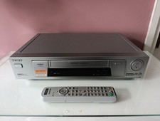 Sony SLV-SE700G VCR VHS Video Player Recorder Hi Fi Stereo Remote FULLY SERVICED