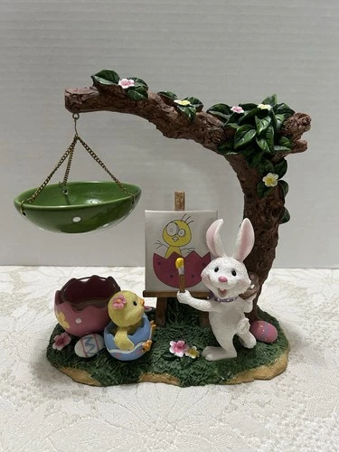 Yankee Candle Easter Bunny Hanging Tart Burner Tea Light Wax Warmer Chick Eggs