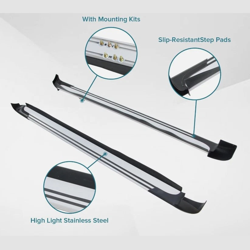 5'' Running Boards Side Step Nerf Bar For Toyota RAV4  2016-2018 US Foto 4 de 4