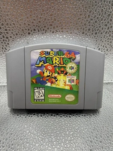 Super Mario 64 (Nintendo 64 N64) TESTED Authentic Cartridge