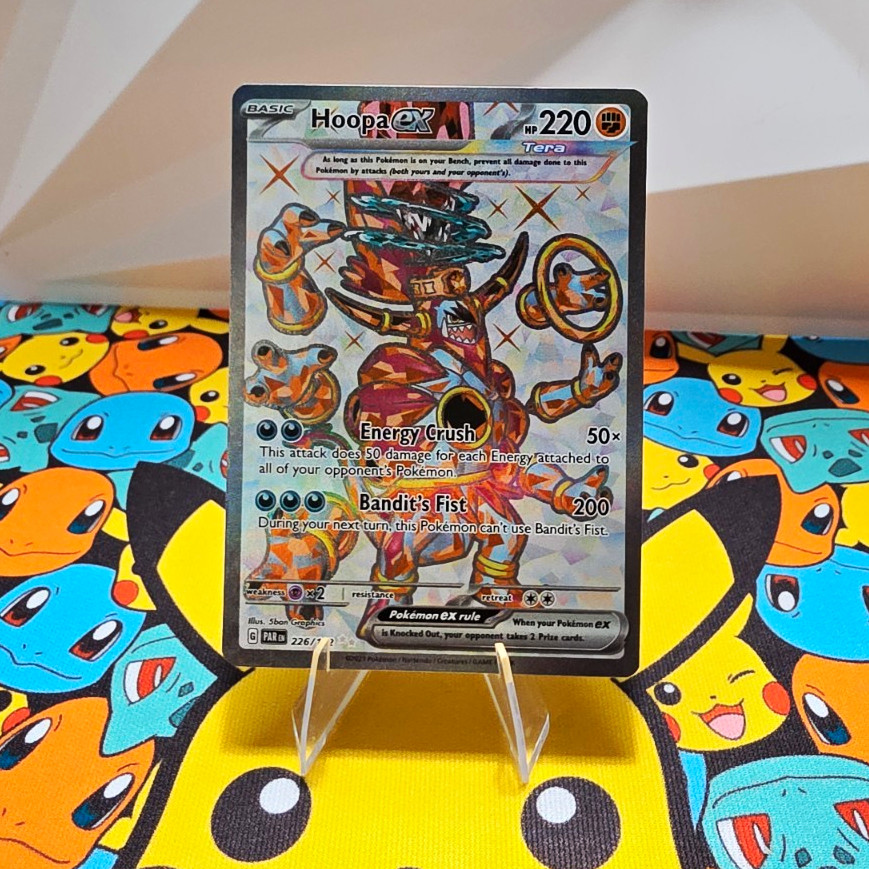 The Pokémon Company Hoopa ex 226/182 SV04 Paradox Rift Ultra Rare Holo EN