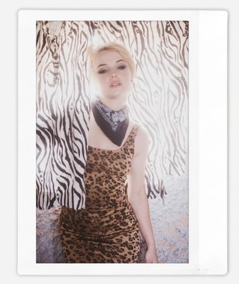 Art pinup alt model Cheyanne Instax Wide Instant Film Print