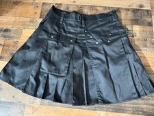Utilikilts Utility Kilt Mens Sz 40 Skirt Black Spartan Survivor Cargo Festival