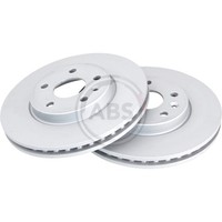 A.B.S. 2X Bremsscheibe Vorne Ø276 Mm BelüFtet FüR Opel Astra K B16 1.0 Turbo
