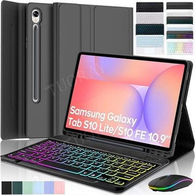 Bluetooth Tastatur Maus Hülle Für Samsung Galaxy Tab S10 FE S10 Lite 10.9'' 2025