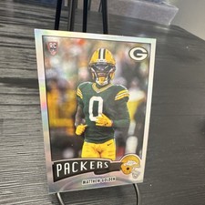 Topps 2025 Chrome Matthew Golden Rookie Refractor #1975-13 Packers NFL Football
