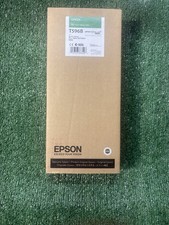 Genuine Sealed Genuine EPSON T596B GREEN Ink Cartridge Date: 2016