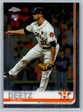 2019 Topps Chrome Rookie RC #79 Dean Deetz Houston Astros Baseball Card