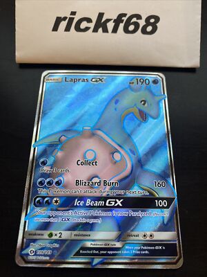lapras gx pokemon card value Lapras GX (secret) Holo SM Base Set 151/149 (custom | Proxy)