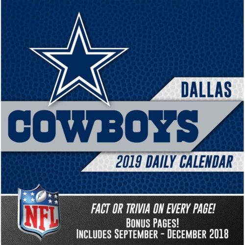 2019-dallas-cowboys-desk-calendar-dallas-cowboys-by-turner-licensing-ebay