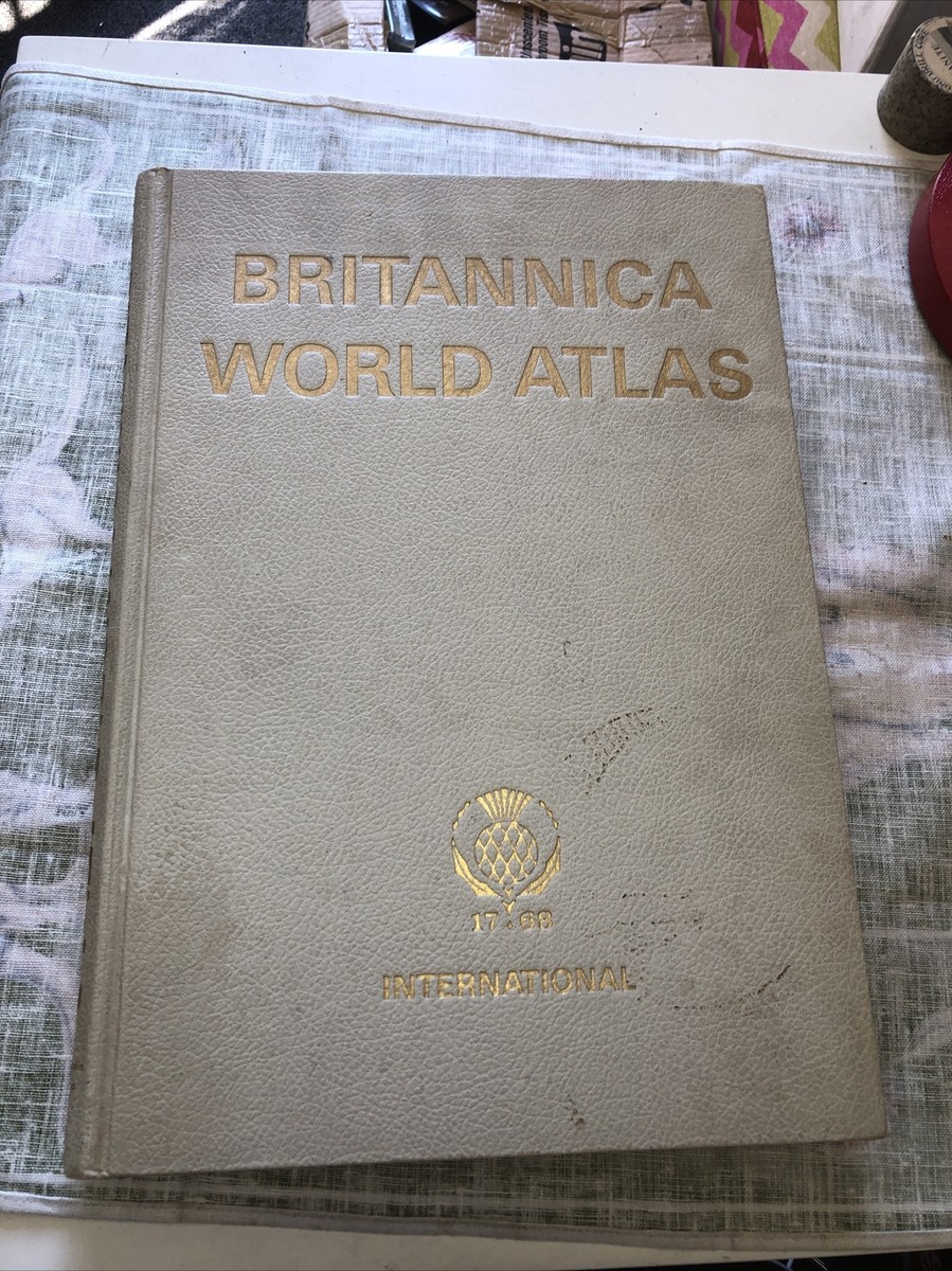 Britannica　Atlas　ブリタニカ アトラス　ハードカバー Britannica Atlas ブリタニカ アトラス ENCYCLOPAEDIA