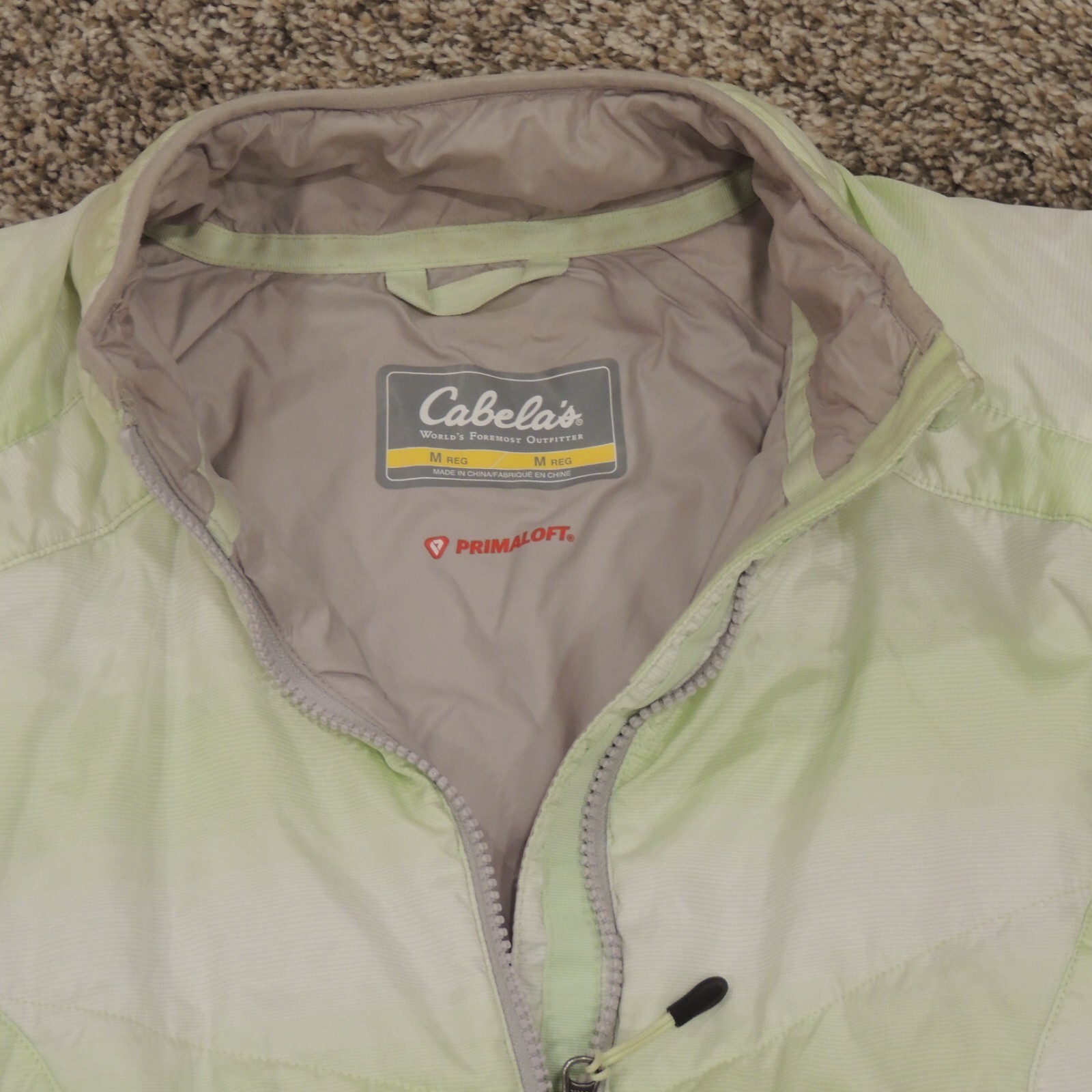 Cabelas Primaloft Jacket Womens Size Medium Puffe… - image 4