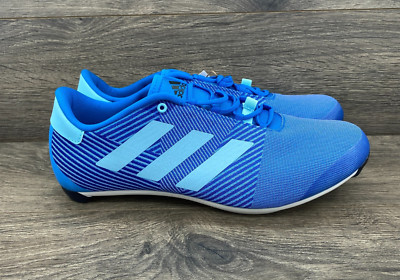 Adidas The Road Cycling Road Shoes Men's Size 9.5 Aqua Blue Rush GY6829