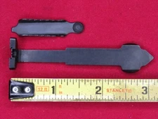 Marbles Flat Top Rear Sight - 3" w/ 0.400" Tall Blade