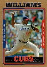 Jerome Williams 2005 Topps Updates & Highlights #UH72 Gold SN #/2005 Cubs