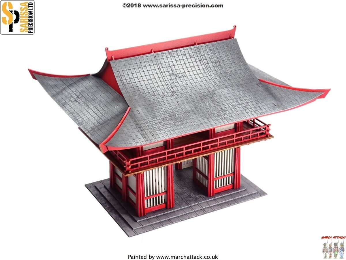 Sarissa Precision B033 Temple Gate Test of Honour Terrain Sarissa Precision B033 Temple Gate Test of Honour Terrain