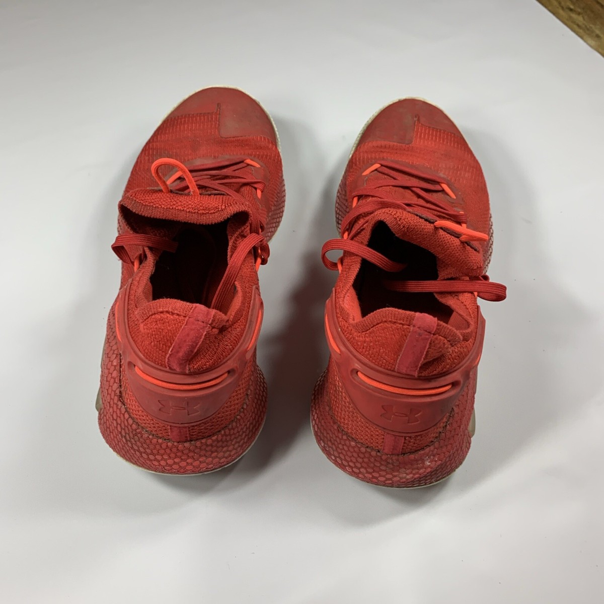 Under Armour Curry 6 Team Red Basketball Shoes Men