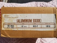 SANCAP 8” Sanding Discs 80F Grit Box of 100