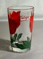 Boscul 3 3/4" Tulips Peanut Butter Juice Glass (BJ52)
