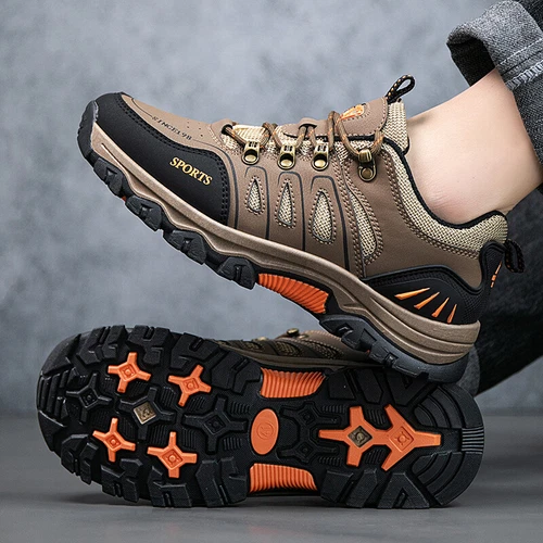 Neu Herren Wanderschuhe Trekkingschuhe Outdoor Bergschuhe Sneaker Sportschuhe DE - Bild 4 von 20