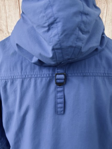 NAPAPIJRI Mens Small Fleece Lined Rain Forest Zip Jacket Smock Taped Seams Blue - Picture 15 of 24