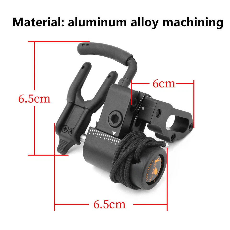 TP814 Fall Drop Away Adjustable Compound Bow Archery Arrow Rest Hunting Shooting - Image 2 of 4
