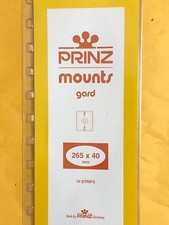 PRINZ STAMP MOUNTS 265/40, PACK OF 10, U.S. COMMEMORATIVES