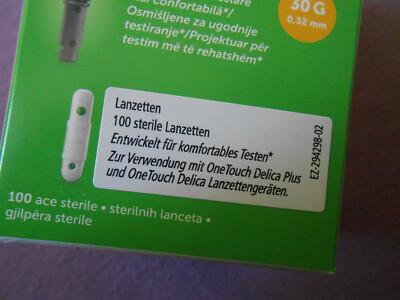 One Touch Delica Plus-Lanzetten - 2mal 100 Stk.