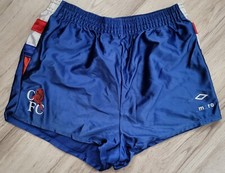 Chelsea 1989 - 1991 Home football Umbro vintage shorts size 28