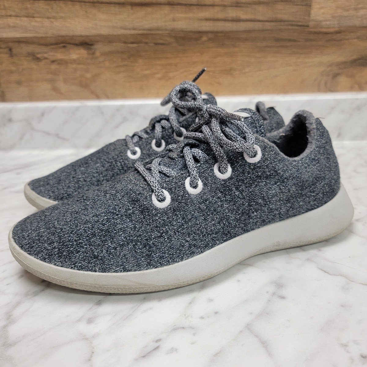 Allbirds Natural Grey Wool Runners Sneakers Women main image 2
